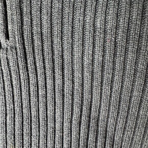 Vintage 90s Lands' End Quarter Zip Pull Over Sweater Gorpcore Made in USA XL - Picture 4 of 7